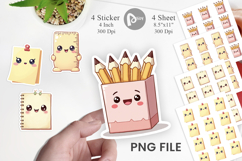Sticker Kawaii Stationery Product Image 1