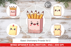Wind Spinner Kawaii Stationery Product Image 1