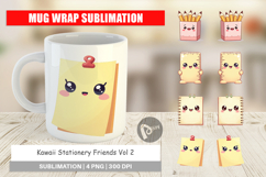Mug Wrap Kawaii Stationery Product Image 1