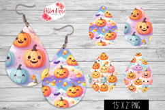 Kawaii Halloween | Spooky | 4 Sets of Teardrop Earrings Product Image 1