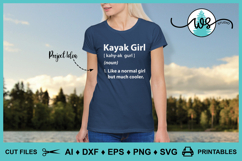 Kayak Girl Definition, Cool Girl, Funny Saying, Kayak Saying Product Image 6