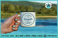 Kayak Logo SVG, Kayak Life SVG, Kayak Print, Kayak Paddles Product Image 15