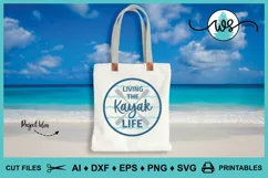 Kayak Logo SVG, Kayak Life SVG, Kayak Print, Kayak Paddles Product Image 8