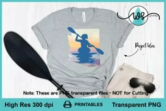 Kayak Woman Arizona Print, Kayak Sublimation, Kayak PNG Product Image 3