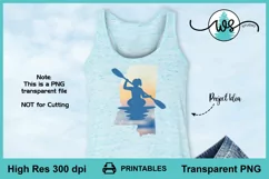 Kayak Woman Mississippi Print, Kayak Sublimation, Kayak PNG Product Image 6