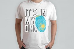 It's in my DNA Kazakhstan Flag Fingerprint PNG Sublimation Product Image 2