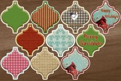 Arabesque Christmas Stickers for Scrapbooking and More Product Image 2
