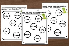 Fun Printable Long Vowel Sound Activities for Kids Product Image 2