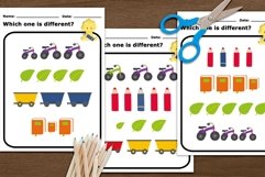 Which One is Different Learning Printable Activity for Kids Product Image 2