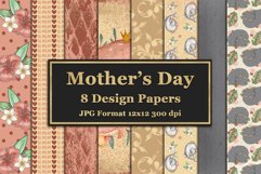 Mother's Day Scrapbooking Design Paper Product Image 1