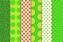 Lucky Dots Digital Scrapbook Paper for St. Patrick's Day Product Image 3