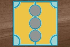 Fancy Cuttable 1Digital Scrapbooking Template Product Image 3