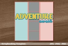 Another Adventure Large Title Filmstrip Digital Template Product Image 3