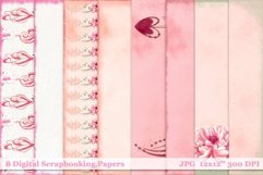 Arrows and Flourishes Vintage Design and Solid Papers Product Image 1