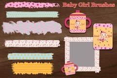 Baby Girl Brush Strokes Product Image 1
