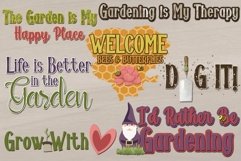 Garden Glory Word Art for Sublimation and Scrapbooking Product Image 2
