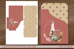 Printable Vintage Junk Journal Mini Pocket Album 2 Product Image 8