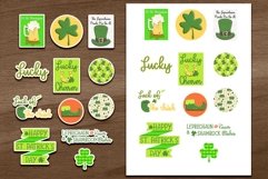 Lucky Printable St. Patrick's Day Stickers Product Image 1