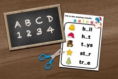 Holiday Word Play Fun Activity Sheet for Kids Product Image 2