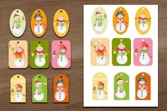 Snowman Tags for Wintertime Holidays Product Image 2