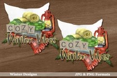 Cozy Winter Vibes Design for Crafting Product Image 1