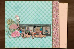 Flamazing Warm Wishes with Flamingo Christmas Design Product Image 2