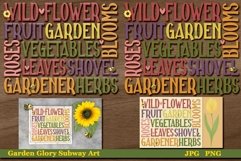 Gardening Subway Art from the Garden Glory Collection Product Image 2