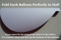 Fun Air Balloon Paper Template Project for Halloween Product Image 3