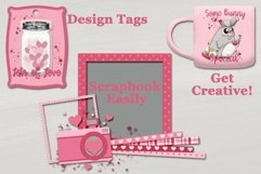 Cute Valentine Scrapbooking and Craft Clusters Product Image 2