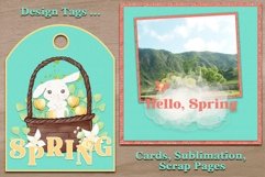 Spring and Easter Word and Title Art for Scrapbooking Product Image 3