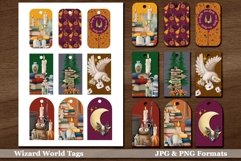 Printable Wizard World Tags Product Image 2