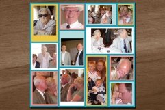 Year In Review 2 Collage Digital Scrapbooking Template Product Image 2