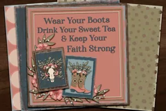 Cowboy and Cowgirl Journal Cards from the Country Collection Product Image 2