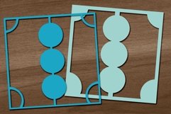 Fancy Cuttable 1Digital Scrapbooking Template Product Image 2