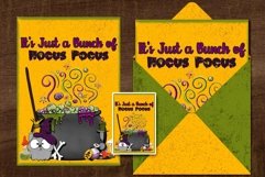 It's Just a Bunch of Hocus Pocus Halloween Design Product Image 2