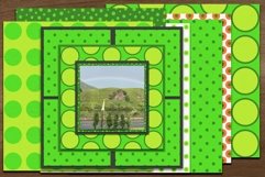 Lucky Dots Digital Scrapbook Paper for St. Patrick's Day Product Image 2