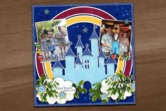 Magical Castle Cuttable and Template for Scrapbooking Pages Product Image 4