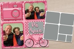 Four Project Life Style Digital Scrapbooking Templates Product Image 1