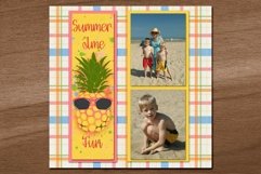 Summer Textured Solid Digital Card Stock Scrapbook Paper Product Image 3