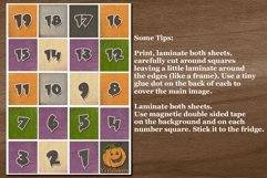 Cute Printable Countdown to Halloween Product Image 3
