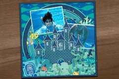 Magical Castle Cuttable and Template for Scrapbooking Pages Product Image 2