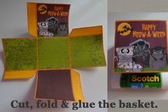 Fun Air Balloon Paper Template Project for Halloween Product Image 5