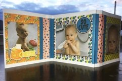 Snap Mini Folding Scrapbook Album and or Card Product Image 3