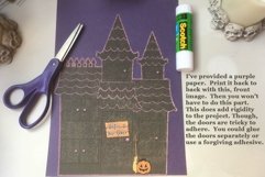 Printable Countdown to Halloween Haunted House Product Image 2