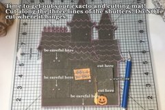 Printable Countdown to Halloween Haunted House Product Image 3