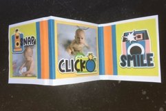 Snap Mini Folding Scrapbook Album and or Card Product Image 4