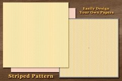Striped Pattern 3 For Scrapbook Papers Product Image 2