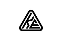 KE Logo design Product Image 1