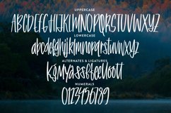 Keebstar - Holiday Handlettered Font Product Image 5