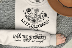 Keep Blooming SVG Design Product Image 2